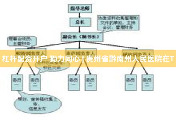 杠杆配资开户 勠力同心 | 贵州省黔南州人民医院在T