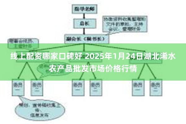 线上配资哪家口碑好 2025年1月24日湖北浠水农产品批发市场价格行情